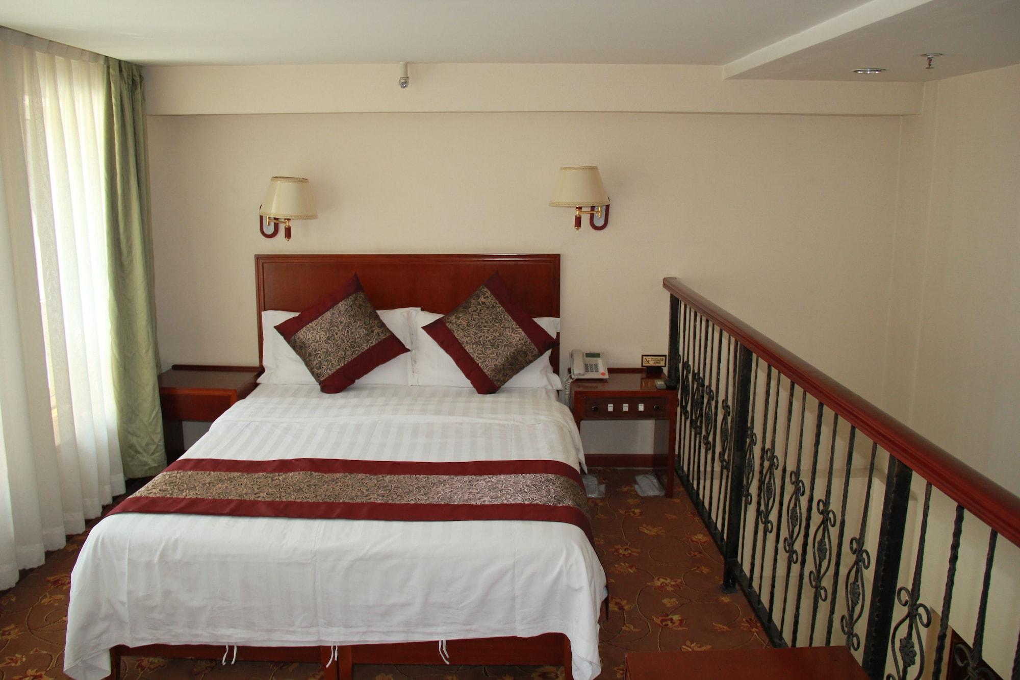בייג'ינג King Parkview Hotel מראה חיצוני תמונה