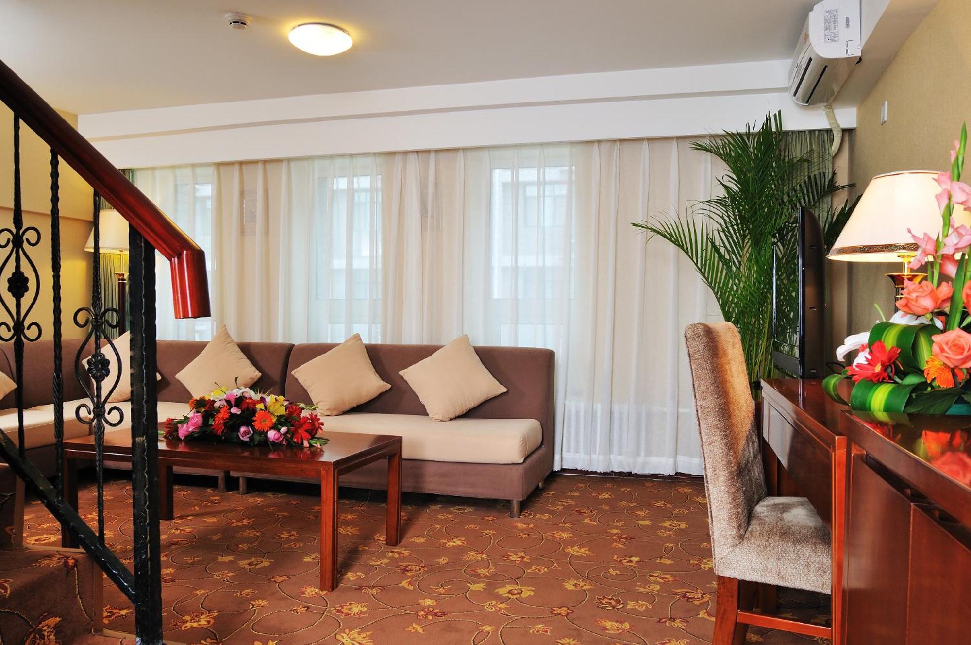 בייג'ינג King Parkview Hotel מראה חיצוני תמונה